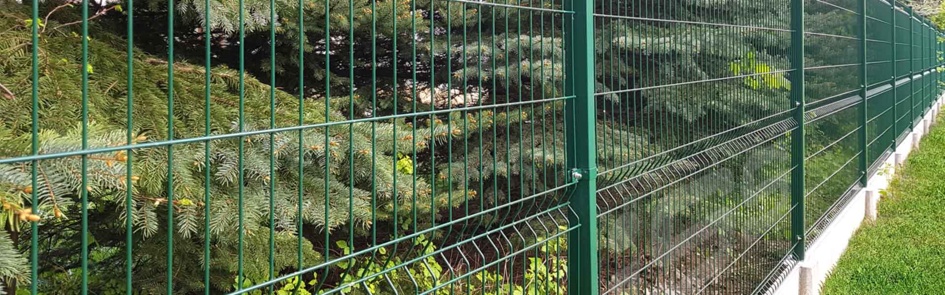 Nowoczesne ogrodzenie panel słupki podmurówka łączniki palisady joniec